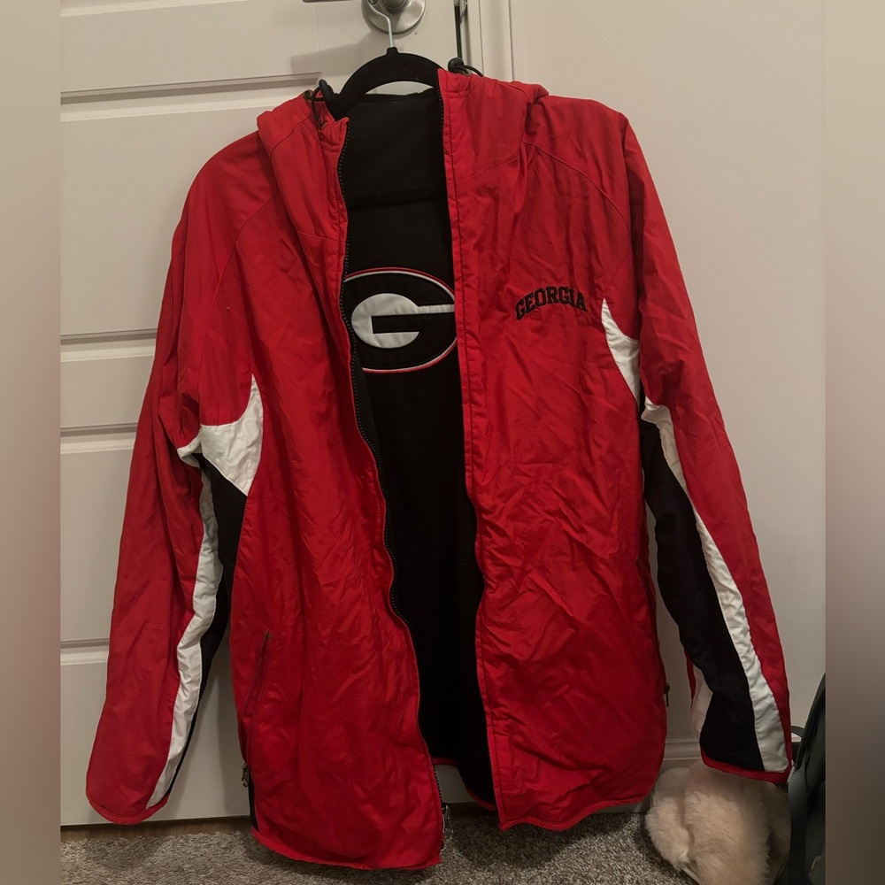 Georgia rain jacket/fleece reversible